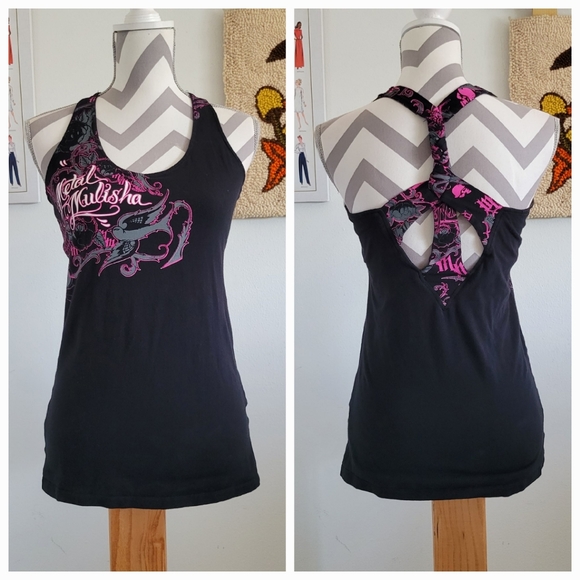 Metal Mulisha Tops - Metal Mulisha | Y2K Racerback Tank